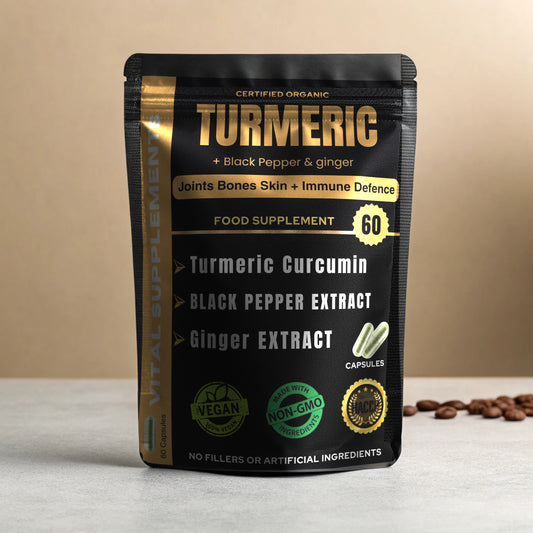 turmeric black pepper and ginger - high strength capsules